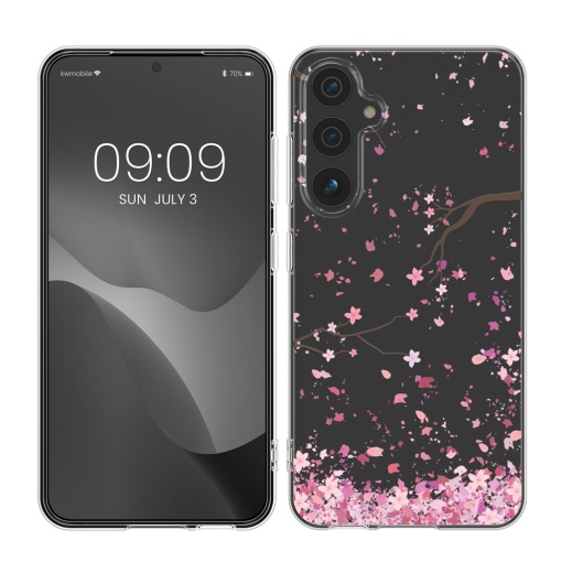 Husa Kwmobile pentru Samsung Galaxy A55 5G, Multicolor, Silicon, KWM000021PU002C