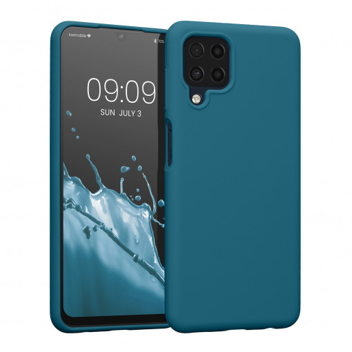 Husa Kwmobile pentru Samsung Galaxy M32 4G, Silicon, Verde, 57823.57