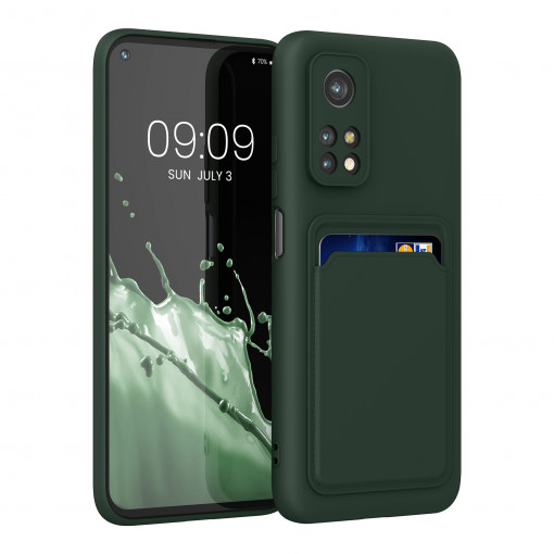 Husa Kwmobile pentru Xiaomi Mi 10T/Mi 10T Pro, Silicon, Verde, 56952.80