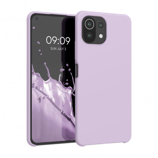 Husa Kwmobile pentru Xiaomi Mi 11 Lite 5G/11 Lite 5G NE, Silicon, Mov, 54730.140