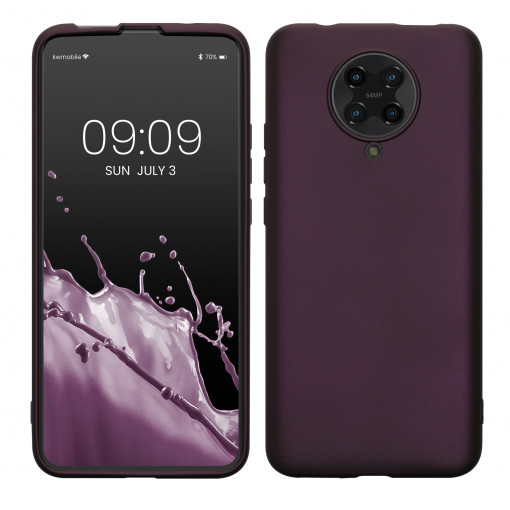 Husa kwmobile pentru Xiaomi Poco F2 Pro/Redmi K30 Pro Zoom, Silicon, Mov, 52450.115