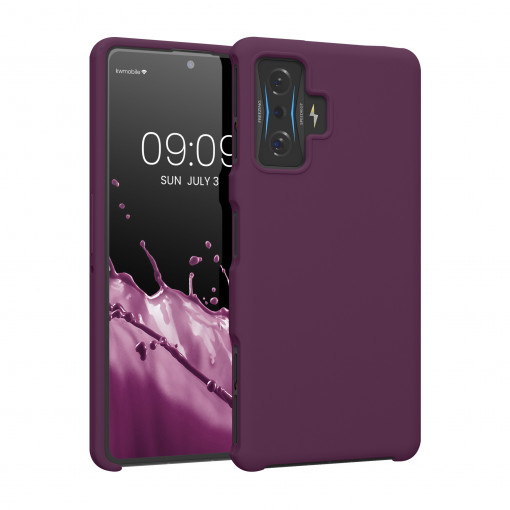 Husa Kwmobile pentru Xiaomi Poco F4 GT, Silicon, Violet, 58527.187