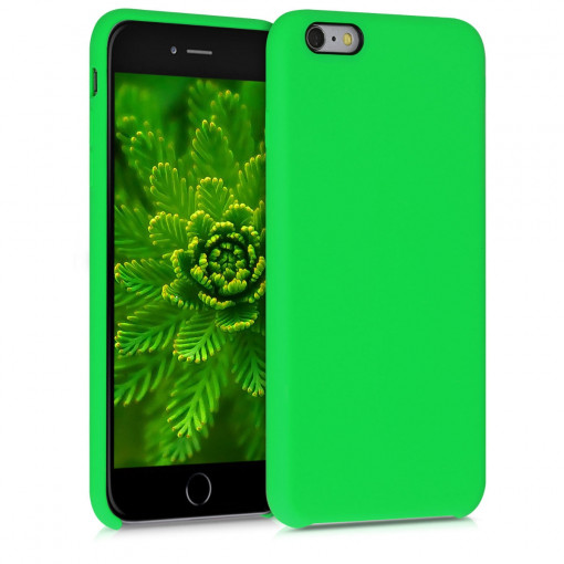Husa pentru Apple iPhone 6 Plus / iPhone 6s Plus, Silicon, Verde, 40841.159