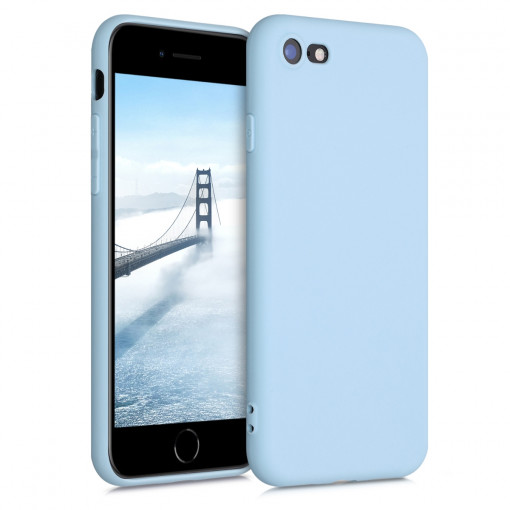 Husa pentru Apple iPhone 8 / iPhone 7 / iPhone SE 2, Silicon, Albastru, 39458.177 - Img 1