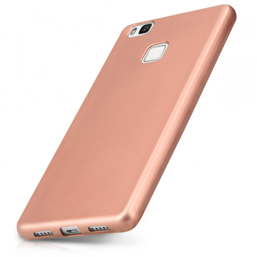 Husa pentru Huawei P9 Lite, Silicon, Rose Gold, 40474.81