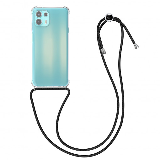 Husa pentru Motorola Edge 20 Lite, Silicon, Transparent, 56066.01