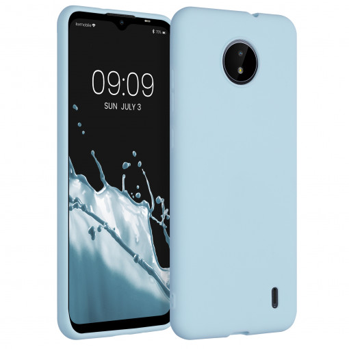 Husa pentru Nokia C20 / C10, Silicon, Albastru, 54848.200, kwmobile