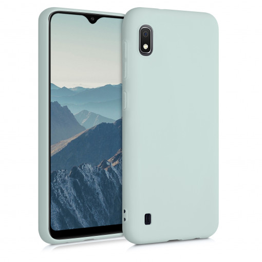 Husa pentru Samsung Galaxy A10, Silicon, Verde, 49814.200