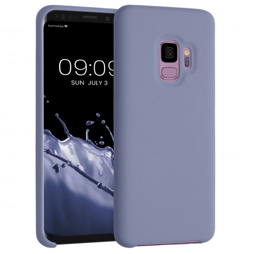 Husa pentru Samsung Galaxy S9, Silicon, Albastru, 44182.168