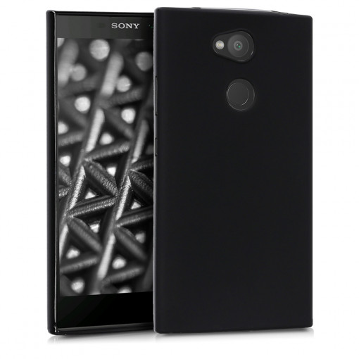 Husa pentru Sony Xperia L2, Silicon, Negru, 44289.47