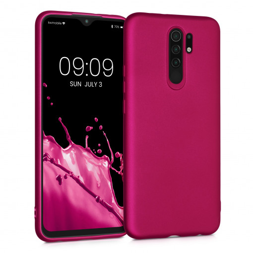Husa pentru Xiaomi Redmi 9, Silicon, Roz, 53270.65, kwmobile