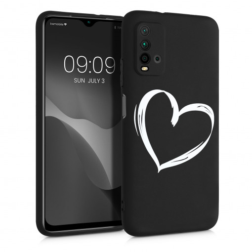 Husa pentru Xiaomi Redmi 9T, Silicon, Negru, 54340.04, kwmobile