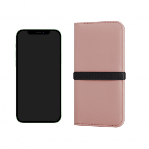 Husa Universala Kwmobile marime XL - 6,8 inch, Neopren, Roz, 58054.4.167