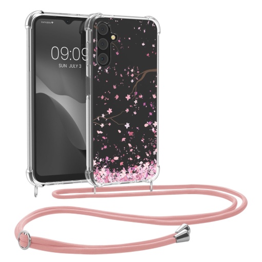 Husa Kwmobile cu jnur pentru Samsung Galaxy A14 5G, Multicolor, Silicon, 61332.02
