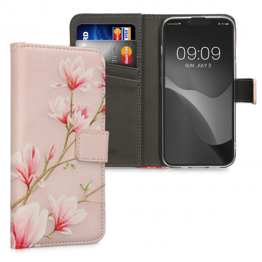 Husa Kwmobile pentru Apple iPhone 14, Piele ecologica, Multicolor, 59208.02