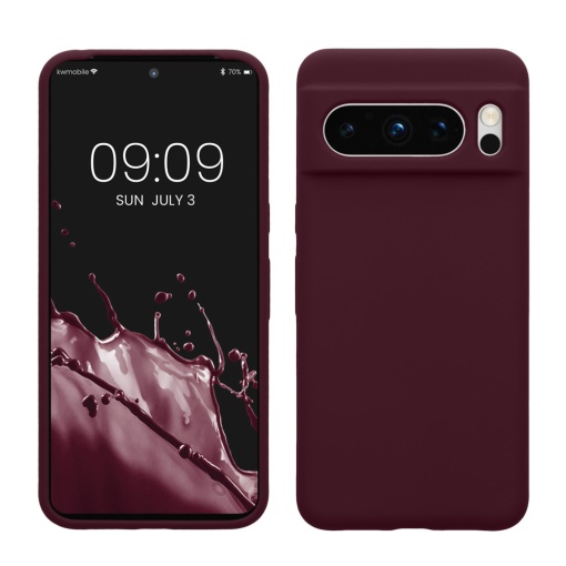 Husa Kwmobile pentru Google Pixel 8 Pro, Violet, Silicon, 61854.187