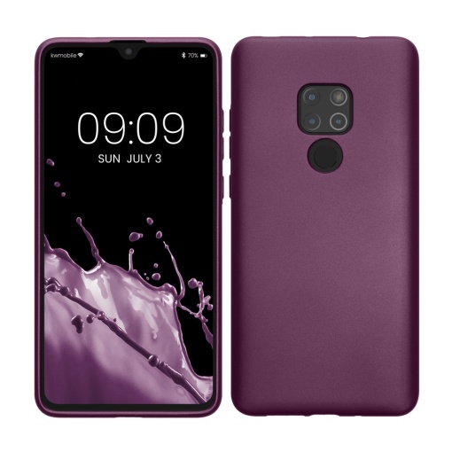 Husa Kwmobile pentru Huawei Mate 20, Albastru, Silicon, 61412.23
