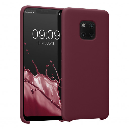 Husa Kwmobile pentru Huawei Mate 20 Pro, Silicon, Violet, 52287.190