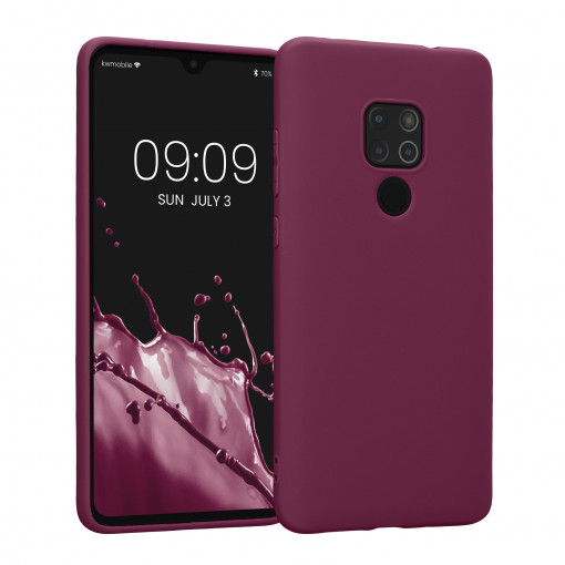 Husa Kwmobile pentru Huawei Mate 20, Silicon, Violet, 46394.187