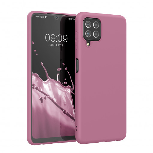 Husa Kwmobile pentru Samsung Galaxy A22, Silicon, Violet, 55493.167