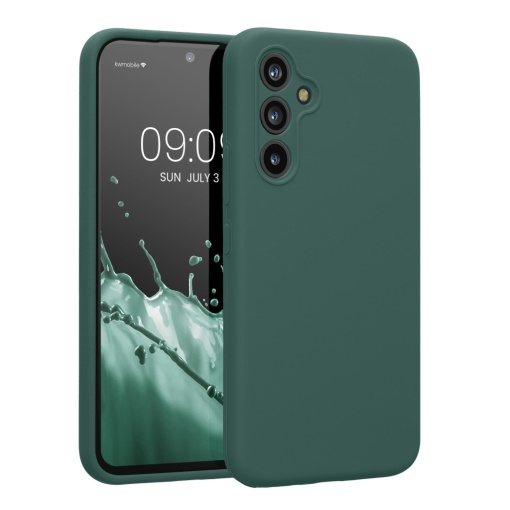 Husa Kwmobile pentru Samsung Galaxy A54 5G, Verde, Silicon, KWM000018FQ055C