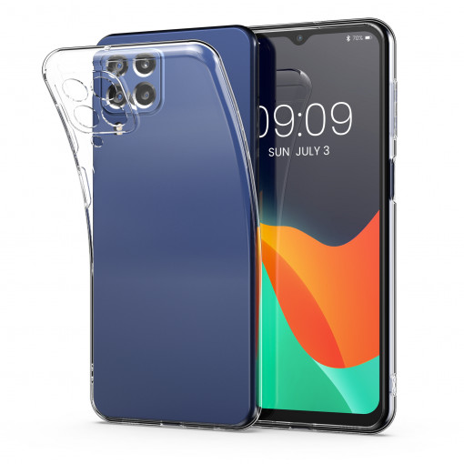 Husa Kwmobile pentru Samsung Galaxy M33 5G, Silicon, Transparent, 58325.03