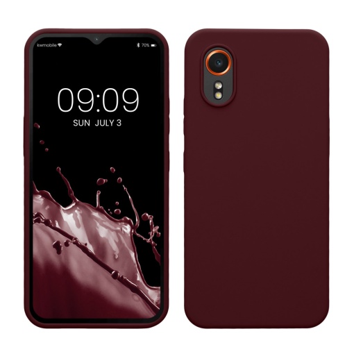Husa Kwmobile pentru Samsung Galaxy Xcover 7, Violet, Silicon, KWM000021WB012C