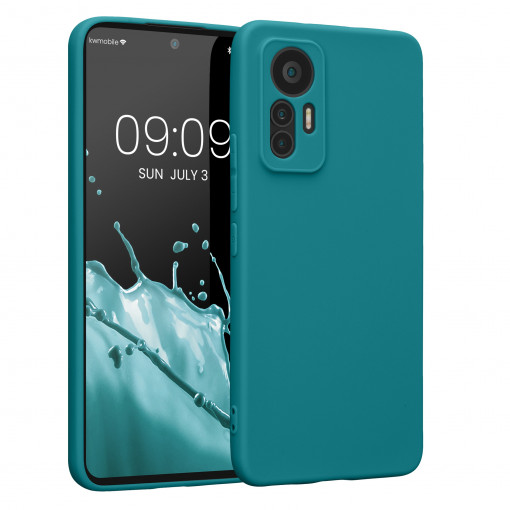 Husa Kwmobile pentru Xiaomi 12 Lite, Silicon, Verde, 59470.57