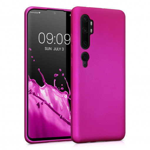 Husa Kwmobile pentru Xiaomi Mi Note 10/Mi Note 10 Pro, Silicon, Roz, 50952.65