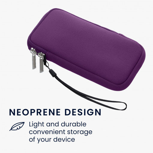 Husa Kwmobile Universala XXL - 7", Neopren, Violet, 46188.5.38