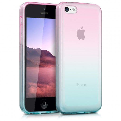 Husa pentru Apple iPhone 5C, Silicon, Multicolor, 34466.01
