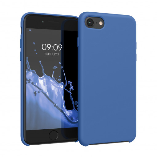 Husa pentru Apple iPhone 8 / iPhone 7 / iPhone SE 2, Silicon, Albastru, 40225.04