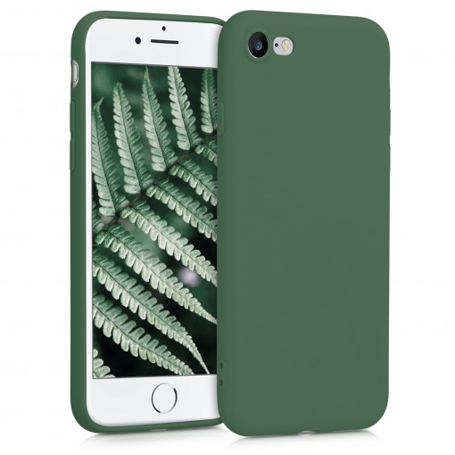 Husa pentru Apple iPhone 8 / iPhone 7 / iPhone SE 2, Silicon, Verde, 39458.118 - Img 1