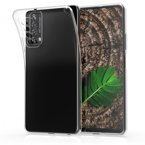 Husa pentru Huawei P Smart (2021), Silicon, Transparent, 54746.03