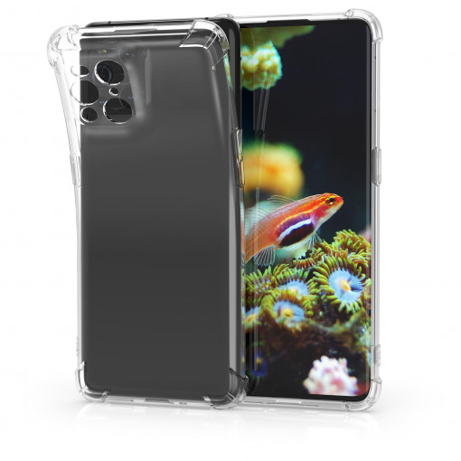 Husa pentru Oppo Find X3 / Find X3 Pro, Silicon, Transparent, 54714.03