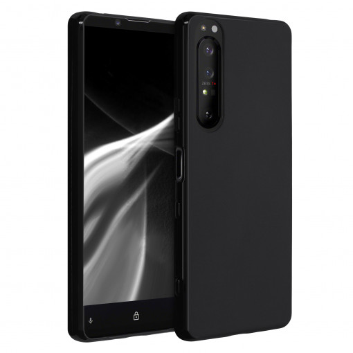 Husa pentru Sony Xperia 1 III, Silicon, Negru, 54753.01