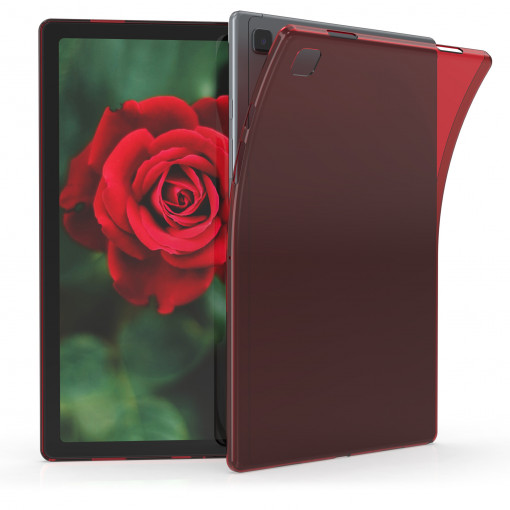 Husa pentru tableta Samsung Galaxy Tab A7 10.4" (2020), Kwmobile, Rosu, Silicon, 53381.09