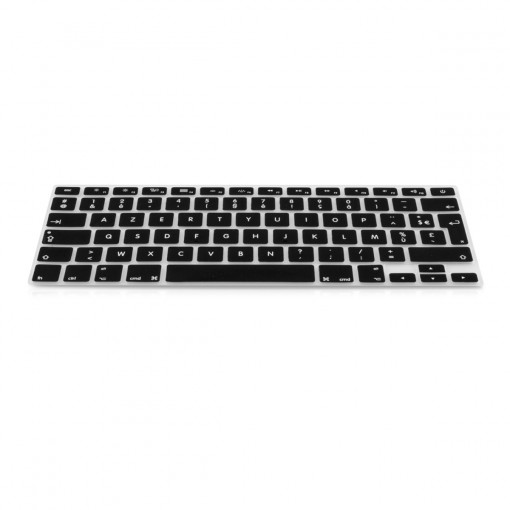Husa pentru tastatura Apple MacBook Air 13''/MacBook Pro Retina 13''-15'' (to mid 2016), Kwmobile, Negru, Silicon, 37223.01
