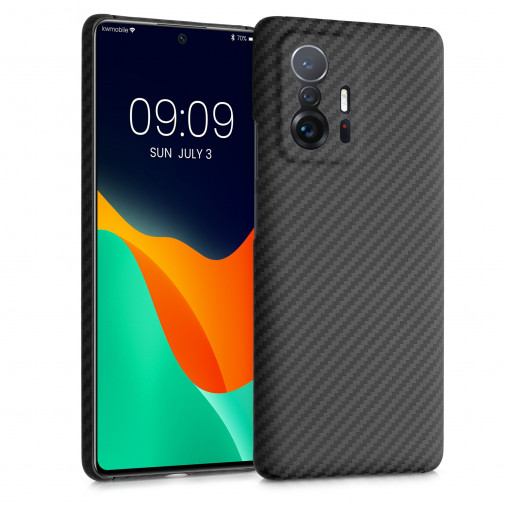 Husa pentru Xiaomi 11T / 11T Pro, Aramida, Negru, 56252.47, kalibri
