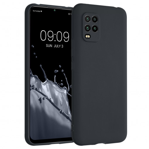 Husa pentru Xiaomi Mi 10 Lite 5G, Silicon, Negru, 52490.186, kwmobile