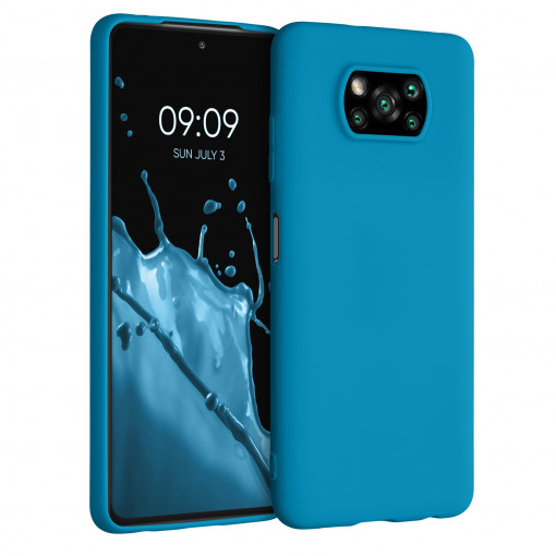 Husa pentru Xiaomi Poco X3 (NFC) / Poco X3 Pro, Silicon, Albastru, 53482.224