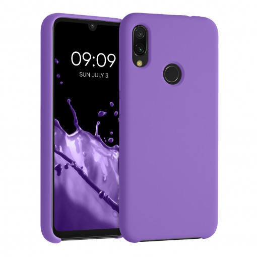 Husa pentru Xiaomi Redmi Note 7 / Redmi Note 7 Pro, Silicon, Mov, 48714.221, kwmobile