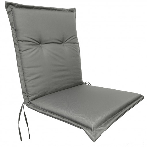 Perna hidrofuga de exterior pentru scaun Jemidi, 100 x 50 cm, Gri, Poliester, 55523.22
