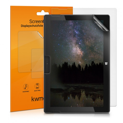 Set 2 Folii de protectie mate pentru tableta Microsoft Surface Go 1/2 , Kwmobile, Transparent, Plastic, 45790.2
