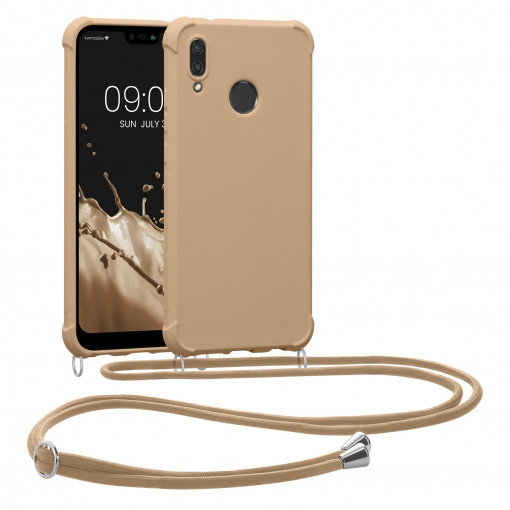 Bumper kwmobile pentru Huawei P20 Pro, Silicon, Maro, 52080.245