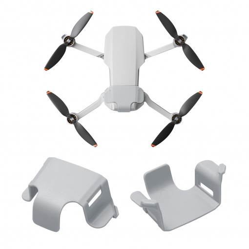 Capac acumulator drona pentru DJI Mavic Air 2/DJI Mavic Air 2S, Kwmobile, Gri, ABS, 57977.01