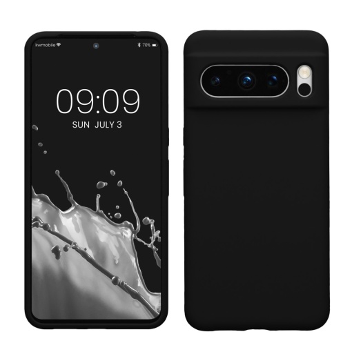 Husa Kwmobile pentru Google Pixel 8 Pro, Negru, Silicon, 61854.01