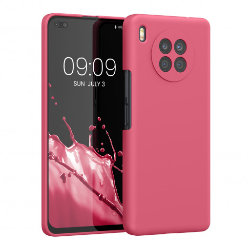 Husa Kwmobile pentru Honor 50 Lite, Silicon, Roz, 56633.238