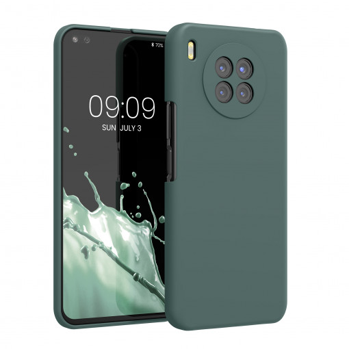 Husa Kwmobile pentru Huawei nova 8i, Silicon, Verde, 56460.169