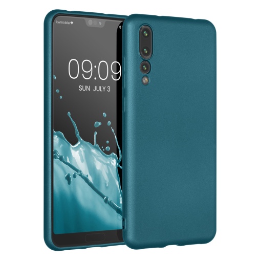 Husa Kwmobile pentru Huawei P20 Pro, Albastru, Silicon, 61411.251